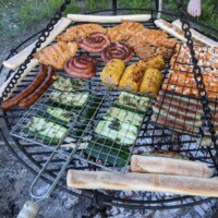 gemütlich grillen im Garten