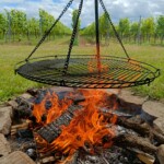Lagerfeuer und gemütlich grillen im Garten